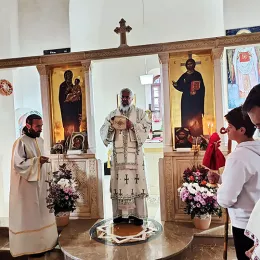 Епископ Кирило богослужио у Жупском манастиру
