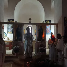 Епископ Кирило богослужио у Жупском манастиру