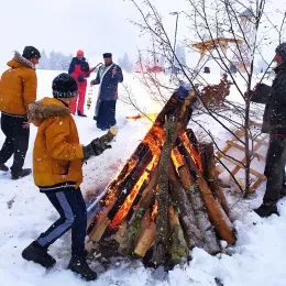 Литургија на Бадњи дан на Жабљаку