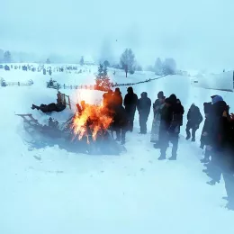 Литургија на Бадњи дан на Жабљаку