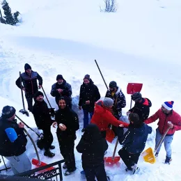Припреме за празник Светог Саве на Жабљаку