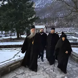 Епископ Јоаникије у посјети светињама Метохије