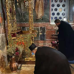 Епископ Јоаникије у посјети светињама Метохије