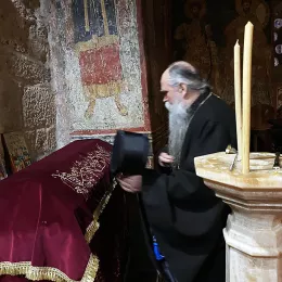 Епископ Јоаникије у посјети светињама Метохије