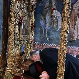 Епископ Јоаникије у посјети светињама Метохије