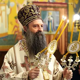 Митрополит загребачко-љубљански г. др Порфирије у  емисији "Док анђели спавају"