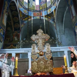 Литургија у манастиру Мајсторовина