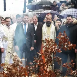 Епископ будимљанско-никшићки Г. Методије на Бадњи дан служио у никшићком Саборном храму