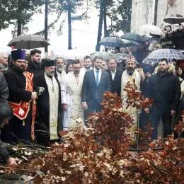 Епископ будимљанско-никшићки Г. Методије на Бадњи дан служио у никшићком Саборном храму