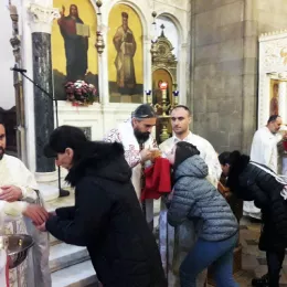 Епископ будимљанско-никшићки Г. Методије на Бадњи дан служио у никшићком Саборном храму