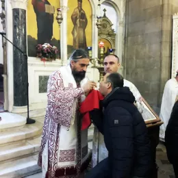 Епископ будимљанско-никшићки Г. Методије на Бадњи дан служио у никшићком Саборном храму