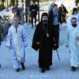 Епископ Методије на Богојављење служио у никшићком Саборном храму