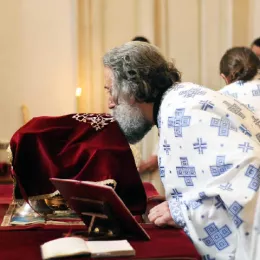 Епископ Методије на Богојављење служио Литургију са водоосвећењем у Никшићу