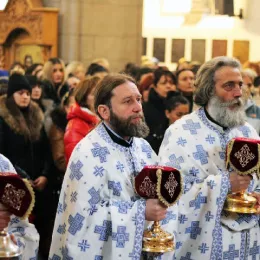Епископ Методије на Богојављење служио Литургију са водоосвећењем у Никшићу