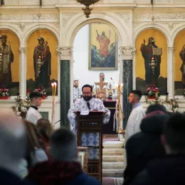 Епископ Методије на Бадњи дан служио Литургију у никшићком Саборном храму 