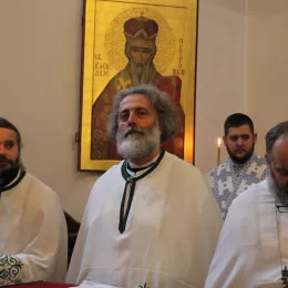 Епископ Методије на Бадњи дан богослужио у никшићком Саборном храму