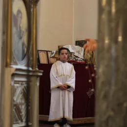 Епископ Методије на Бадњи дан богослужио у никшићком Саборном храму