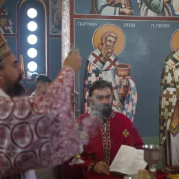 Епископ Методије служио Литургију у Мојковцу, прослављена храмовна слава