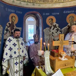 Епископ Методије на Јовањдан служио Литургију у Страшевини