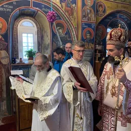 Епископ Методије на Јовањдан служио Литургију у Страшевини