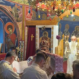 Епископ Методије на Јовањдан служио Литургију у Страшевини