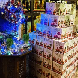 Торжествено прослављање празника рођења Богомладенца Христа у храму Светог Николе у Никољцу