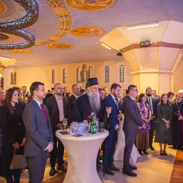 Митрополит Јоаникије на божићном пријему