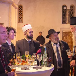 Митрополит Јоаникије на божићном пријему