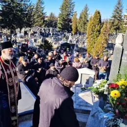 Служен годишњи помен протођакону Владимиру Јарамазу