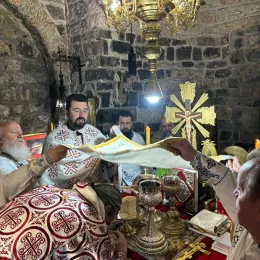 Епископ Методије богослужио у цркви Светих Петра и Павла у Бијелом Пољу