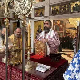 Епископ Методије служио Литургију у манастиру Светог Саве у Голији