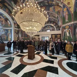 Епископ Методије служио Литургију у манастиру Светог Саве у Голији