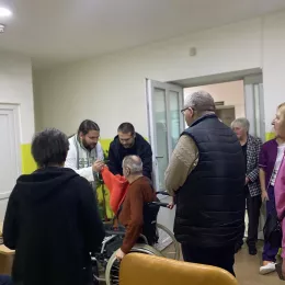 Други дан Божића у Старачком дому у Бијелом Пољу