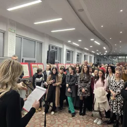 Изложба калиграфских радова отворена у Никшићком позоришту