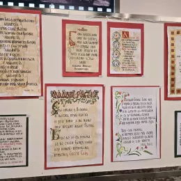 Изложба калиграфских радова отворена у Никшићком позоришту