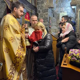 Литургију у цркви Светих апостола Петра и Павла у Бијелом Пољу