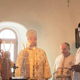 Архијерејска Литургија и слава храма Светог Архиђакона Стефана у Глибавцу
