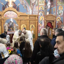 Митрополит Методије и епископ Јеротеј на празник Сабора Пресвете Богородице богослужили у Мојковцу