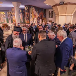 Митрополит Јоаникије на божићном пријему