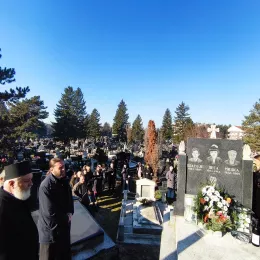 Годишњи помен протођакону Владимиру Јарамазу