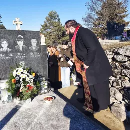 Годишњи помен протођакону Владимиру Јарамазу