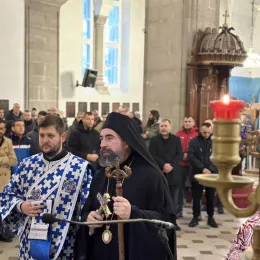 У недјељу Светих Отаца Митрополит Методије богослужио у никшићком Саборном храму