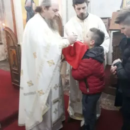 У манастиру Ђурђеви Ступови свечано дочекане светиње Светог Саве