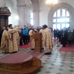 У Недјељу праштања служена Литургија у никшићком Саборном храму