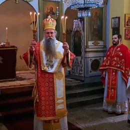 Литургија на Недјељу блудног сина у андријевичком храму Светог архангела Михаила