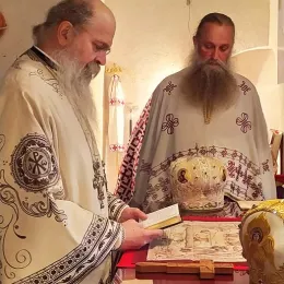 Епископ Теодосије служио Литургију у Жупском манастиру
