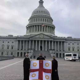 Делегација Епископског савјета са члановима Хелсиншког одбора у САД-у