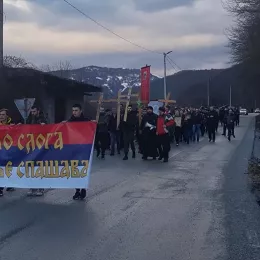 Литија из Велике, Гусиња, Плава и Мурине кренула према манастиру Ђурђеви Ступови