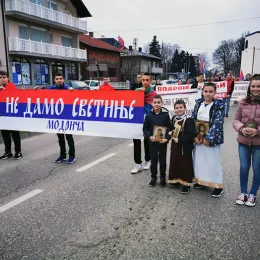 ПОДРШКА ПРАВОСЛАВНОЈ БРАЋИ У ЦРНОЈ ГОРИ