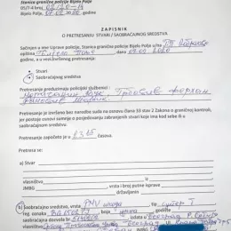 Полиција опет претресала аутомобил Епископа Јоаникија